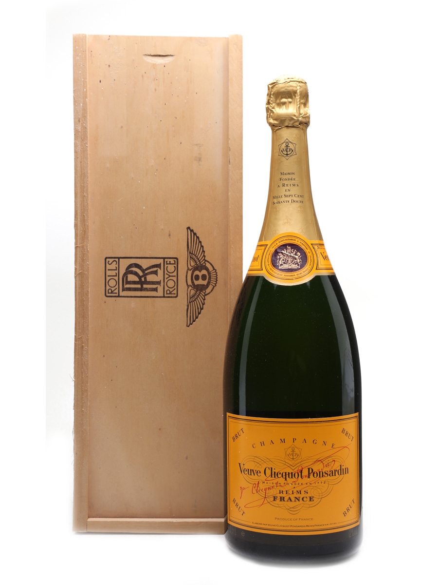 Veuve Clicquot Ponsardin Champagne Magnum - Rolls Royce 150cl / 12%