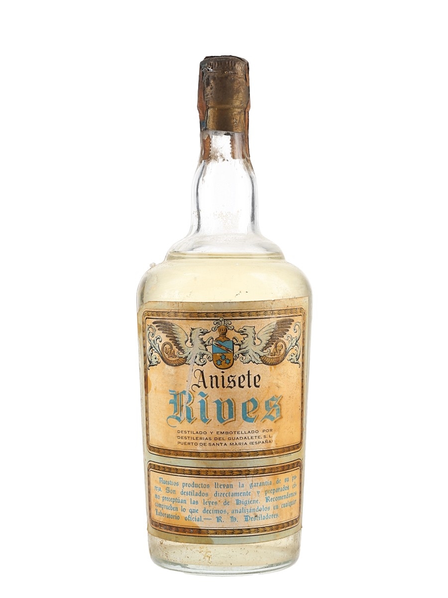 Anisete Rives Bottled 1950s-1960s 70cl