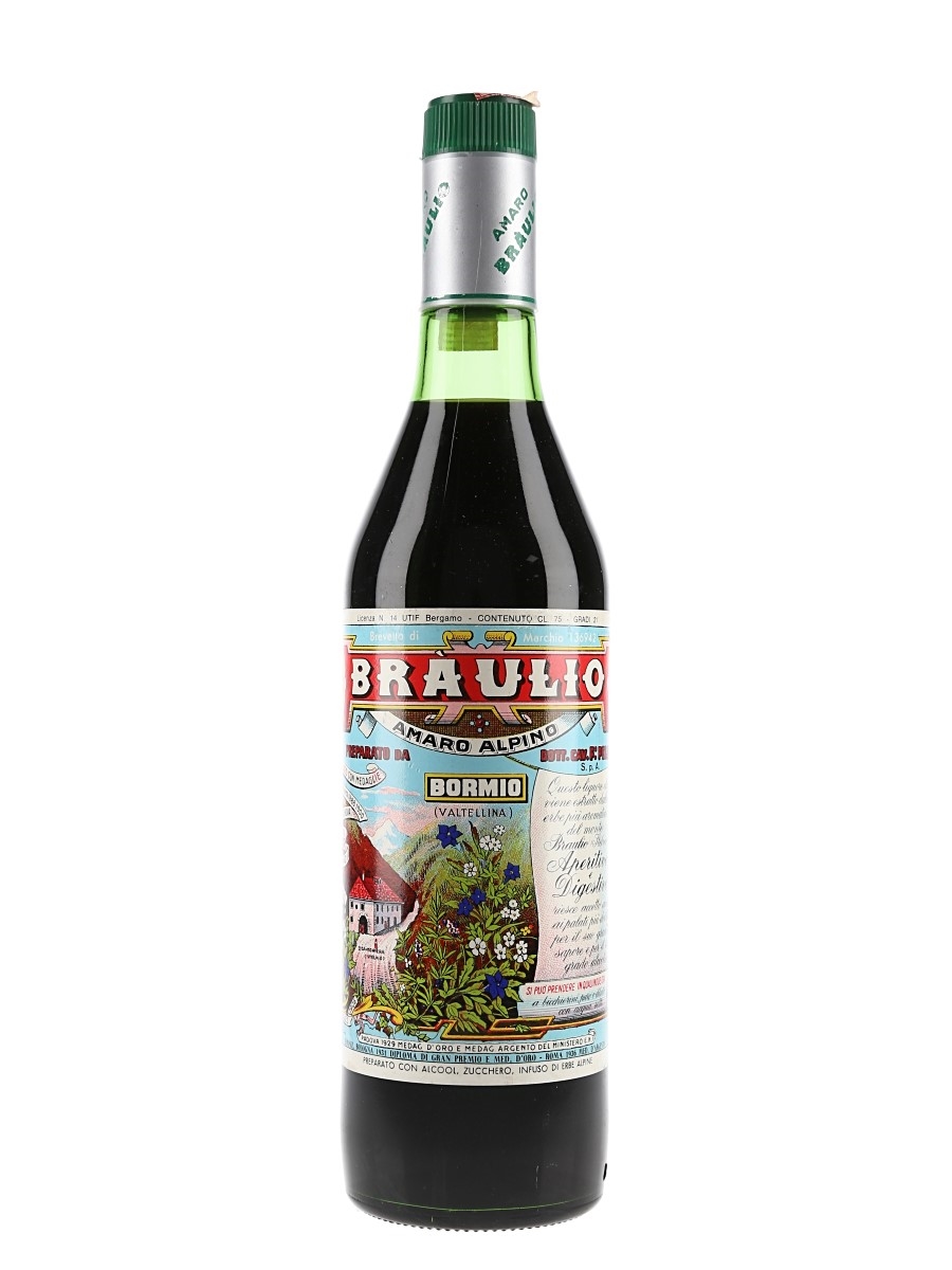 Braulio Amaro Bottled 1980s 75cl / 21%