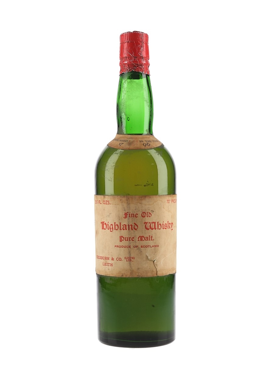Cockburn's Fine Old Highland Whisky Bottled 1960s 75.7cl / 40%