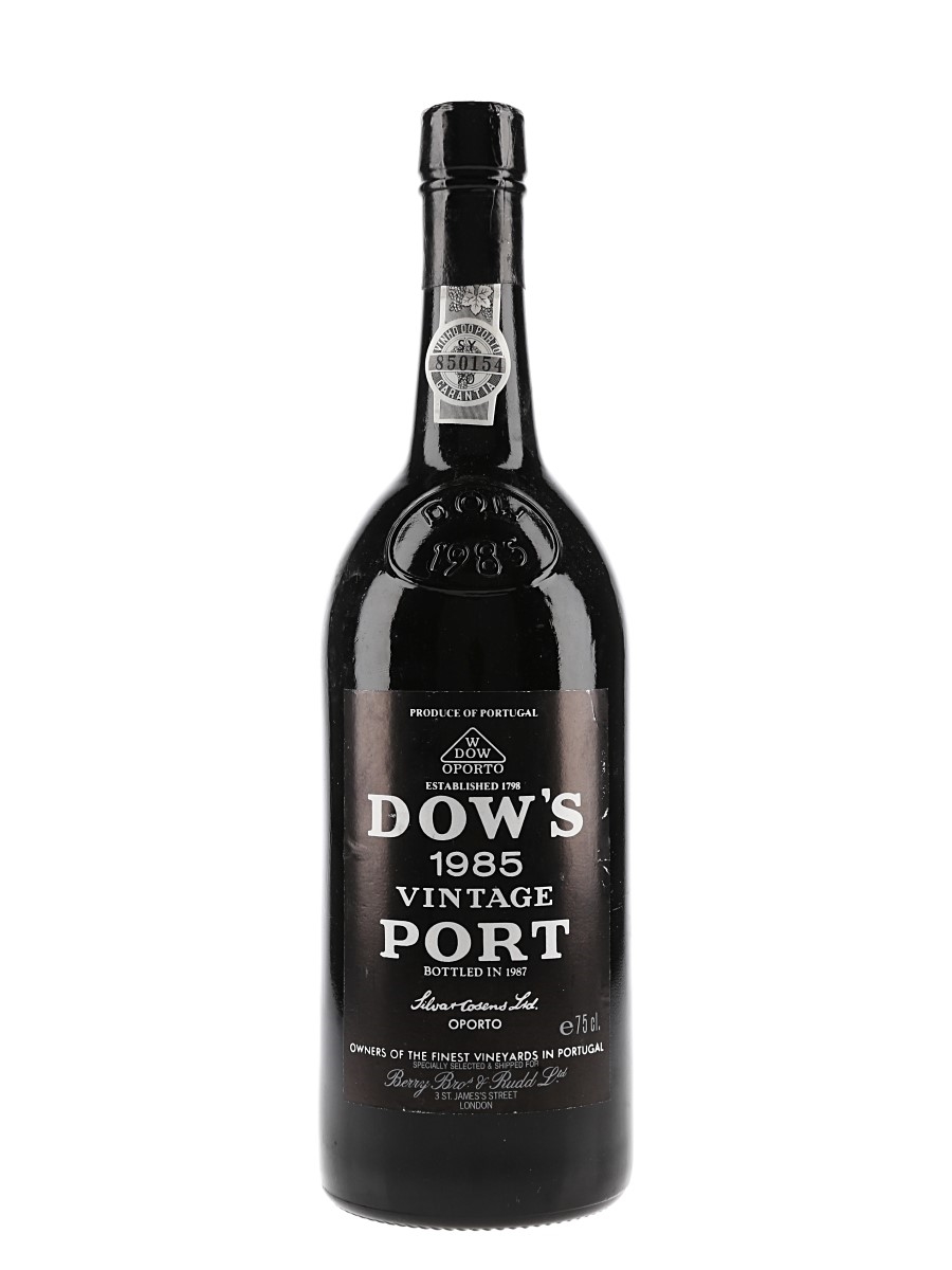 1985 Dow's Vintage Port Bottled 1987 75cl