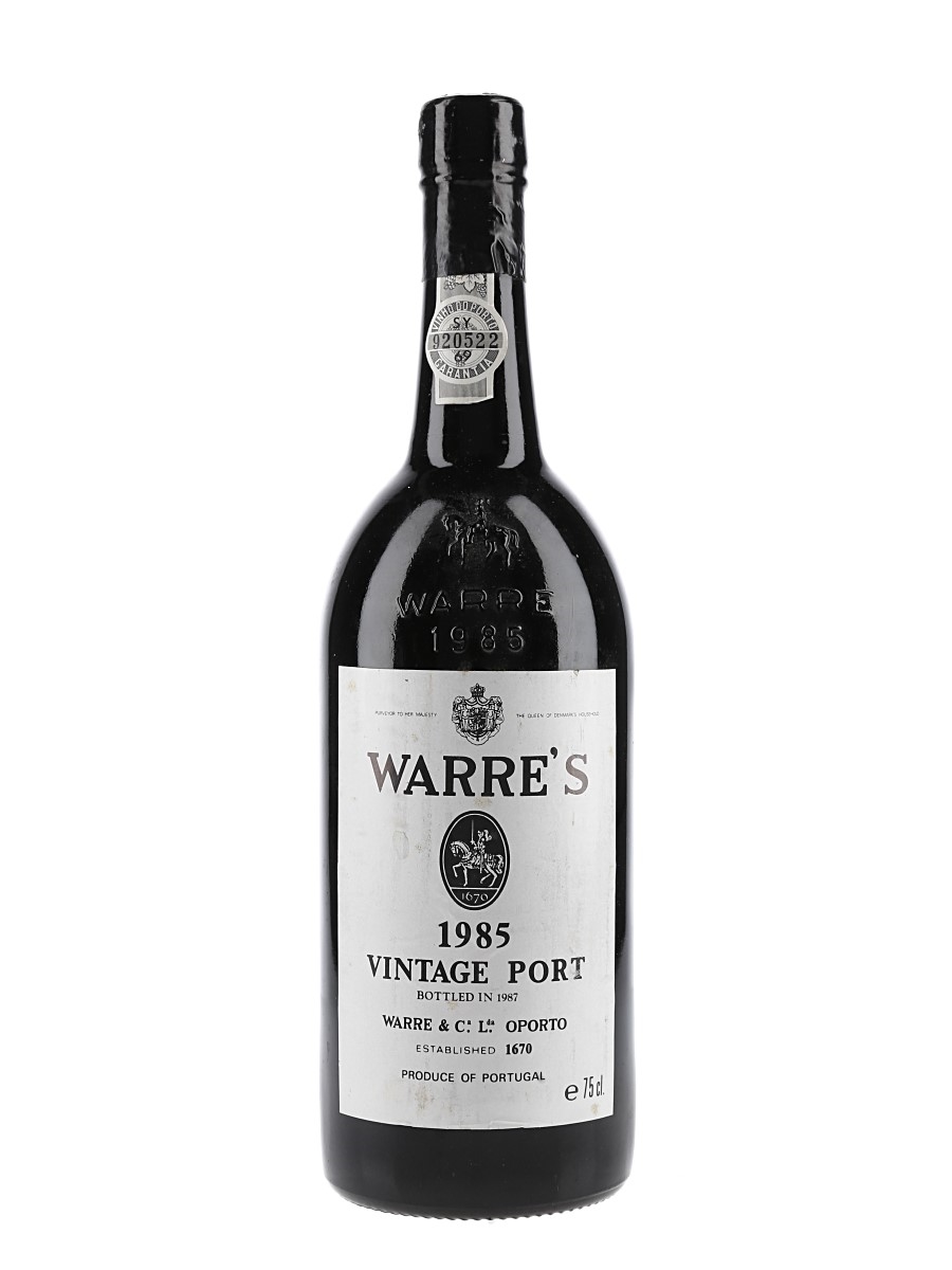 1985 Warre's Vintage Port Bottled 1987 75cl