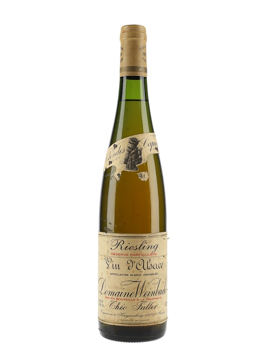 1991 Domaine Weinbach Riesling Reserve Particuliere 75cl / 12.5%