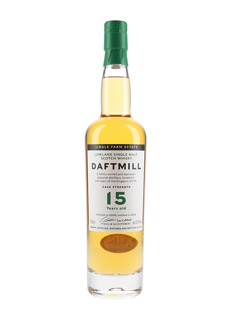 Daftmill 2006 15 Year Old Bottled 2022 - Cask Strength 70cl / 55.7%