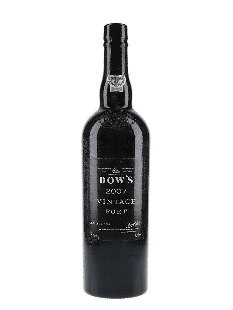 2007 Dow's Vintage Port Bottled 2009 75cl / 20%