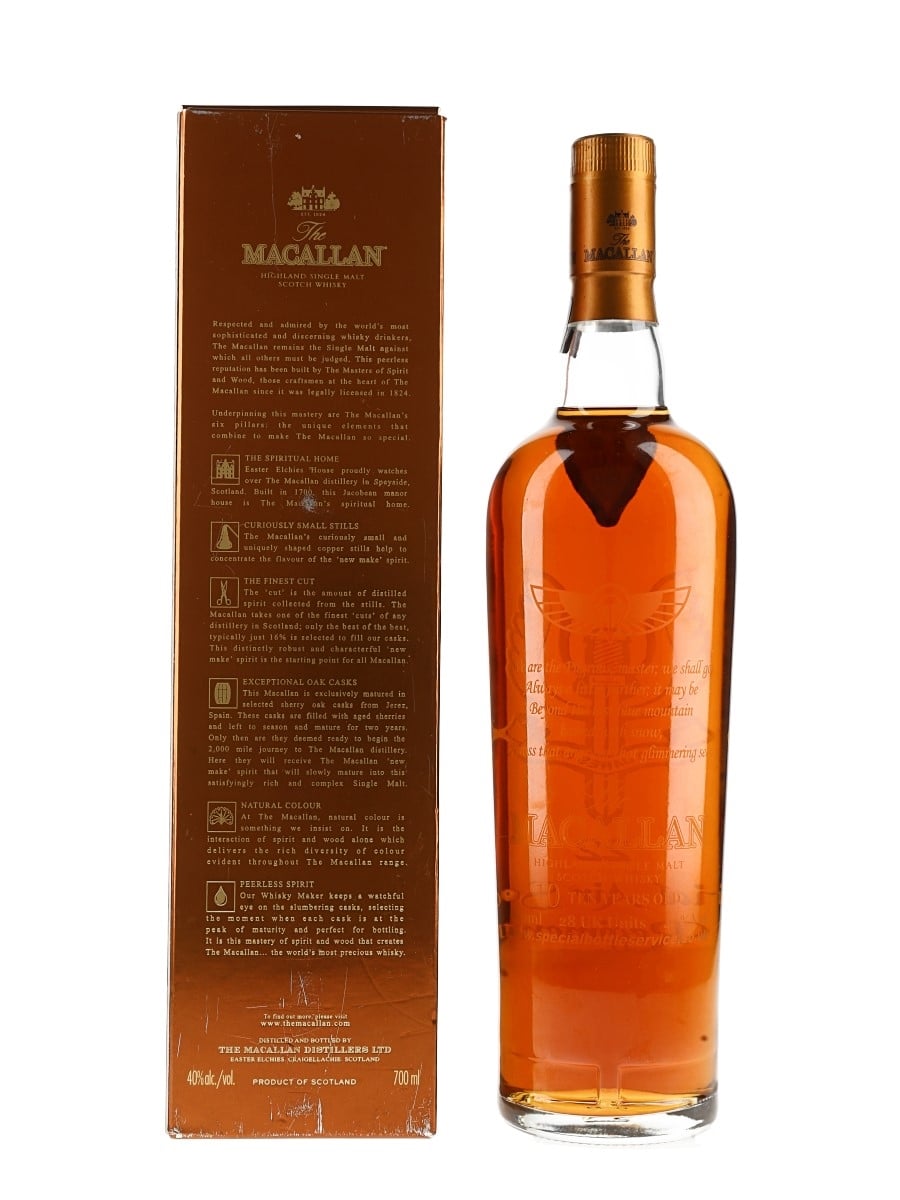 Macallan 10 Year Old - Lot 159626 - Buy/Sell Macallan Whisky Online