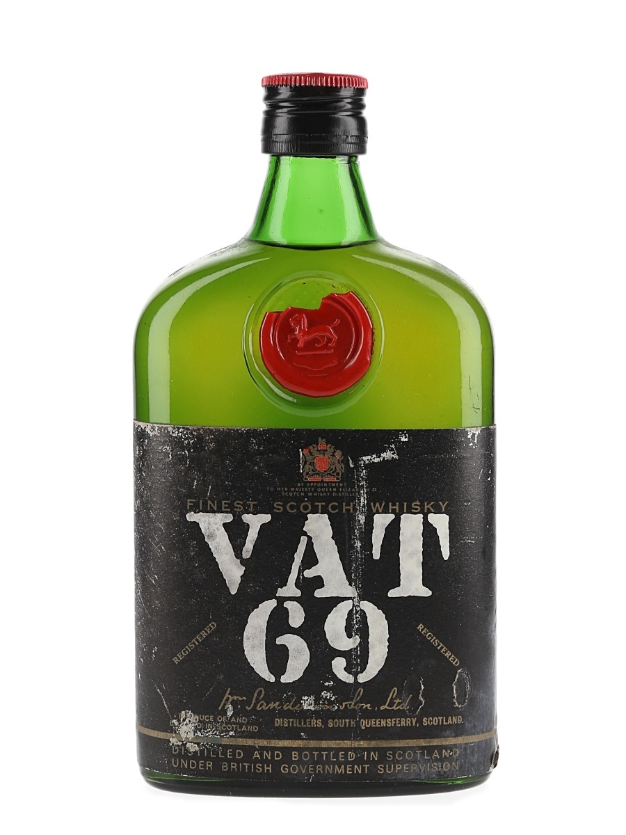 Vat 69 Bottled 1960s-1970s 37.5cl