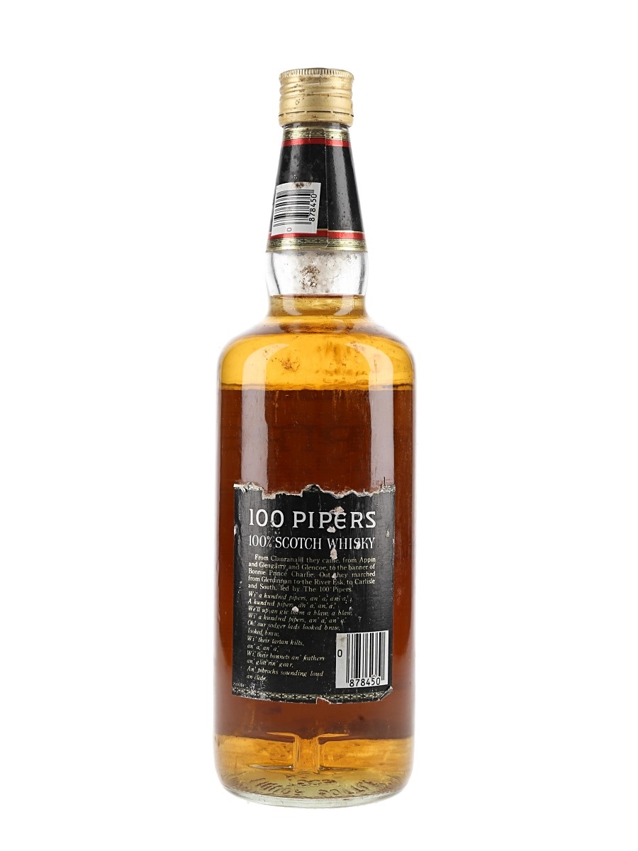 50年前？Seagram's100Pipers Scotch Whisky Seagram's 100 Pipers Scotch Whisky (Lot 6151 - Rare