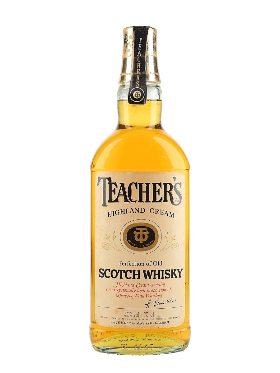 Teacher's Highland Cream - Lot 159719 - Buy/Sell Blended Teacher's Highland Cream - Lot 159719 - Buy/Sell Blended