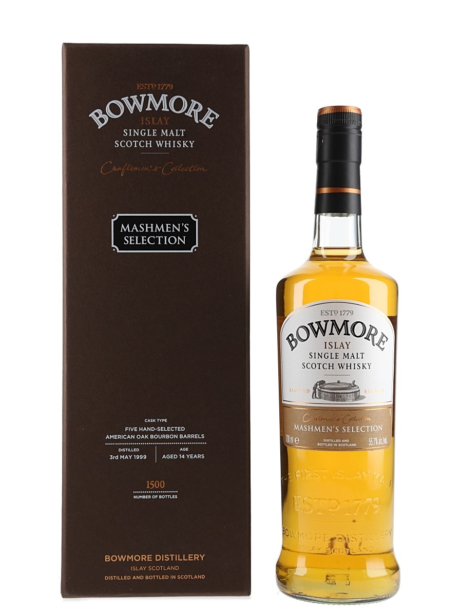 Bowmore 1999 14 Year Old Mashmen's Selection 70cl / 55.7%