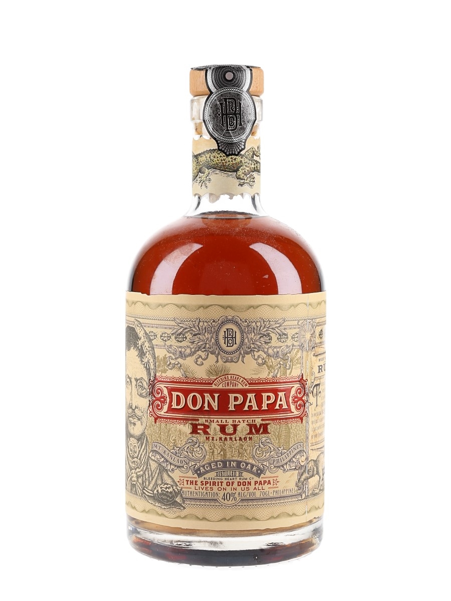 Don Papa 7 Year Old Small Batch Rum Bleeding Heart Rum Company - Philippines 70cl / 40%