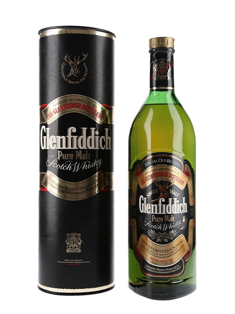 Glenfiddich Special Reserve Pure Malt Bottled 1980s 100cl / 40%