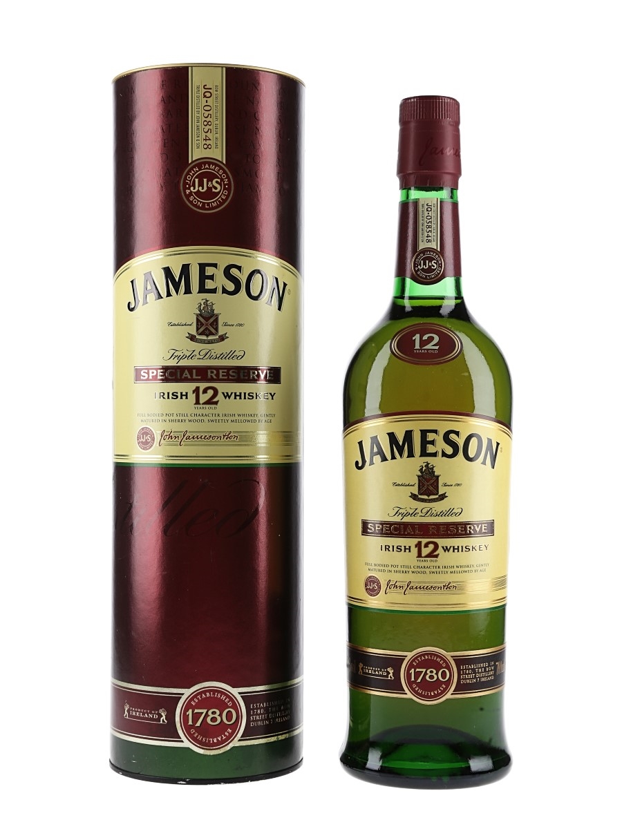 Jameson 12 Year Old Special Reserve  70cl / 40%