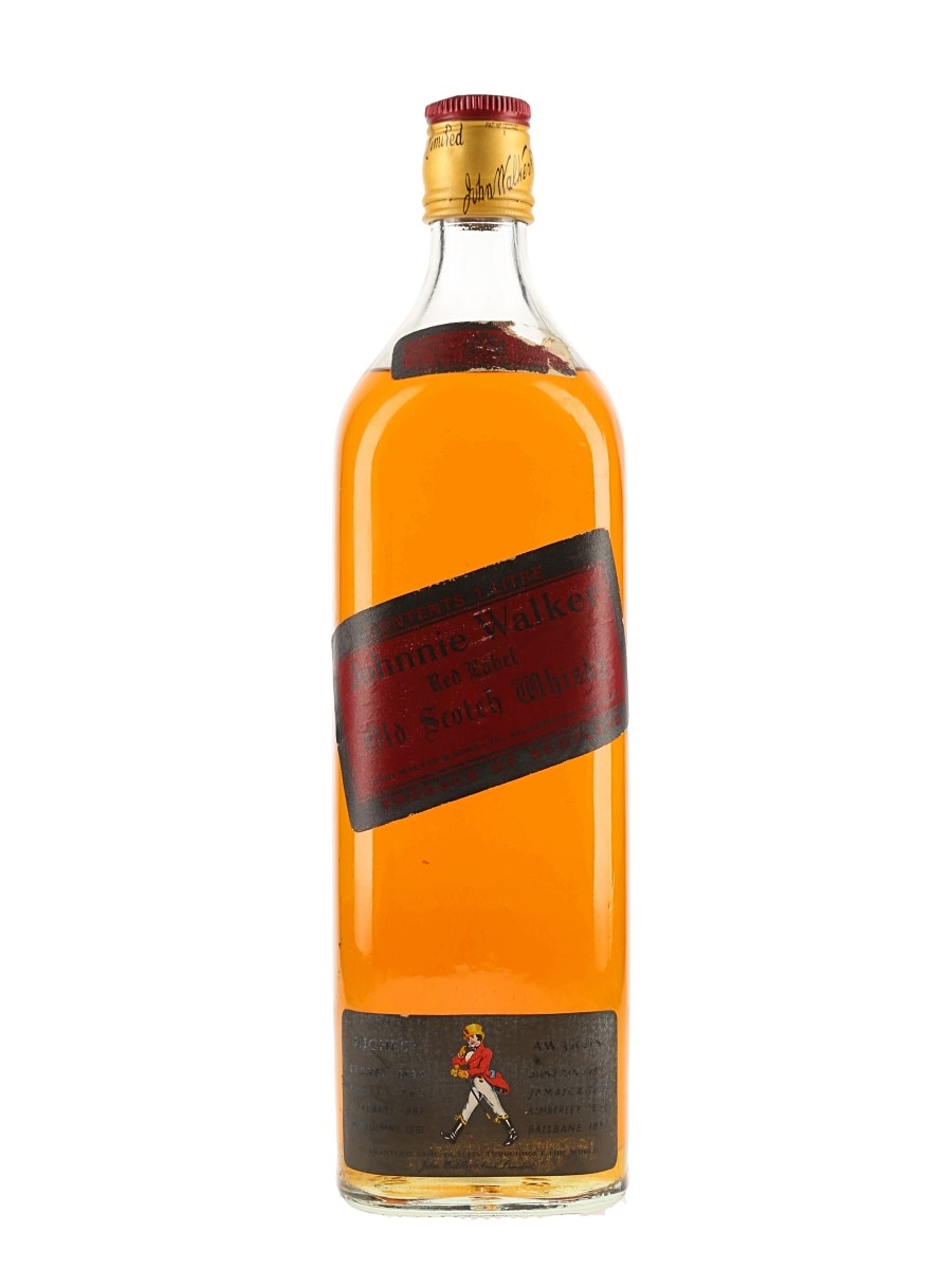 Johnnie Walker Red Label Bottled 1970s-1980s 100cl