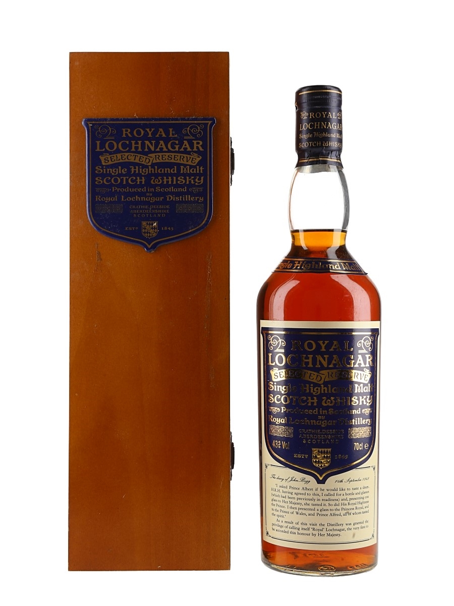 Royal Lochnagar Selected Reserve Bottled 1990s 70cl / 43%
