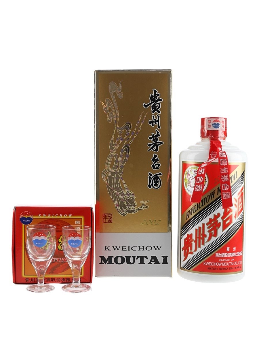 Kweichow Moutai 2002 - Lot 159597 - Buy/Sell Spirits Online