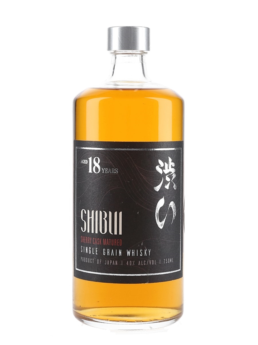 Shibui 18 Year Old Sherry Cask Single Grain  75cl / 40%
