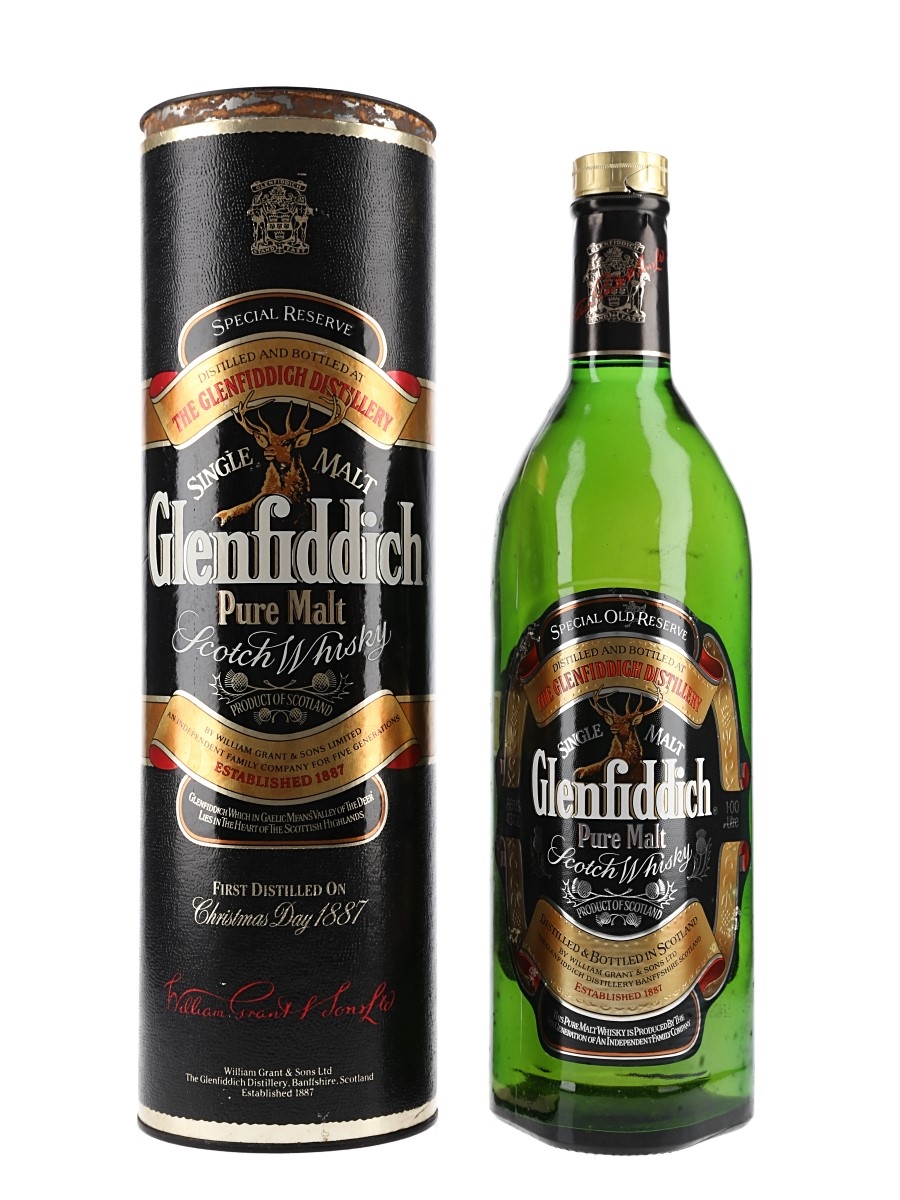 Glenfiddich Special Reserve Pure Malt Bottled 1990s 100cl / 40%