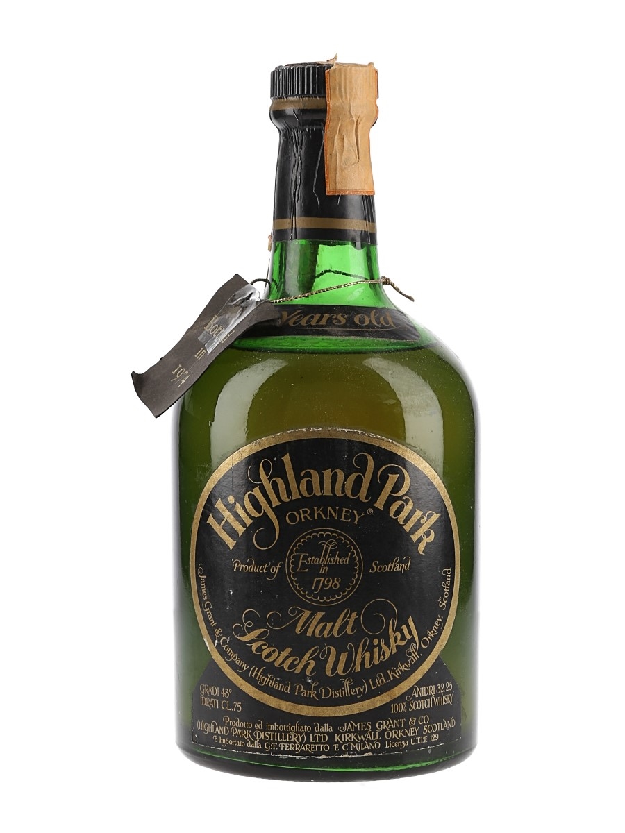 Highland Park 1956 18 Year Old Bottled 1974  - Ferraretto 75cl / 43%