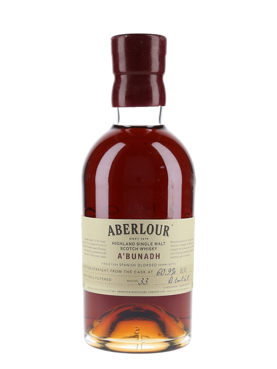 Aberlour A'bunadh Batch 33  70cl / 60.9%