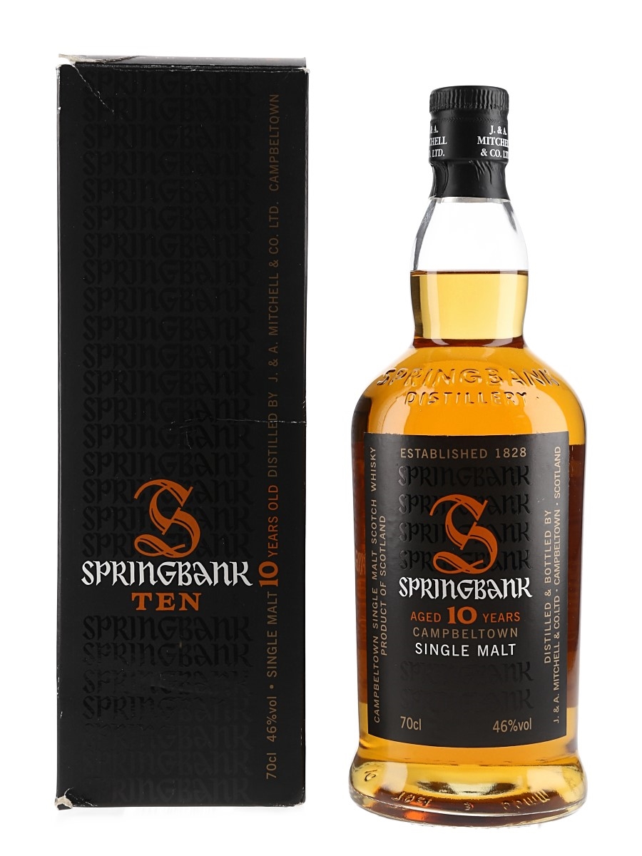 Springbank 10 Year Old Bottled 2016 70cl / 46%