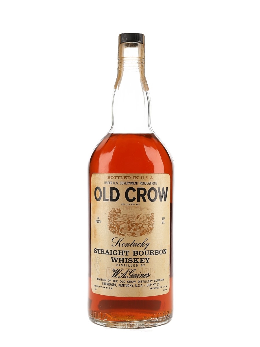 Old Crow Bottled 1960s 113cl / 43%