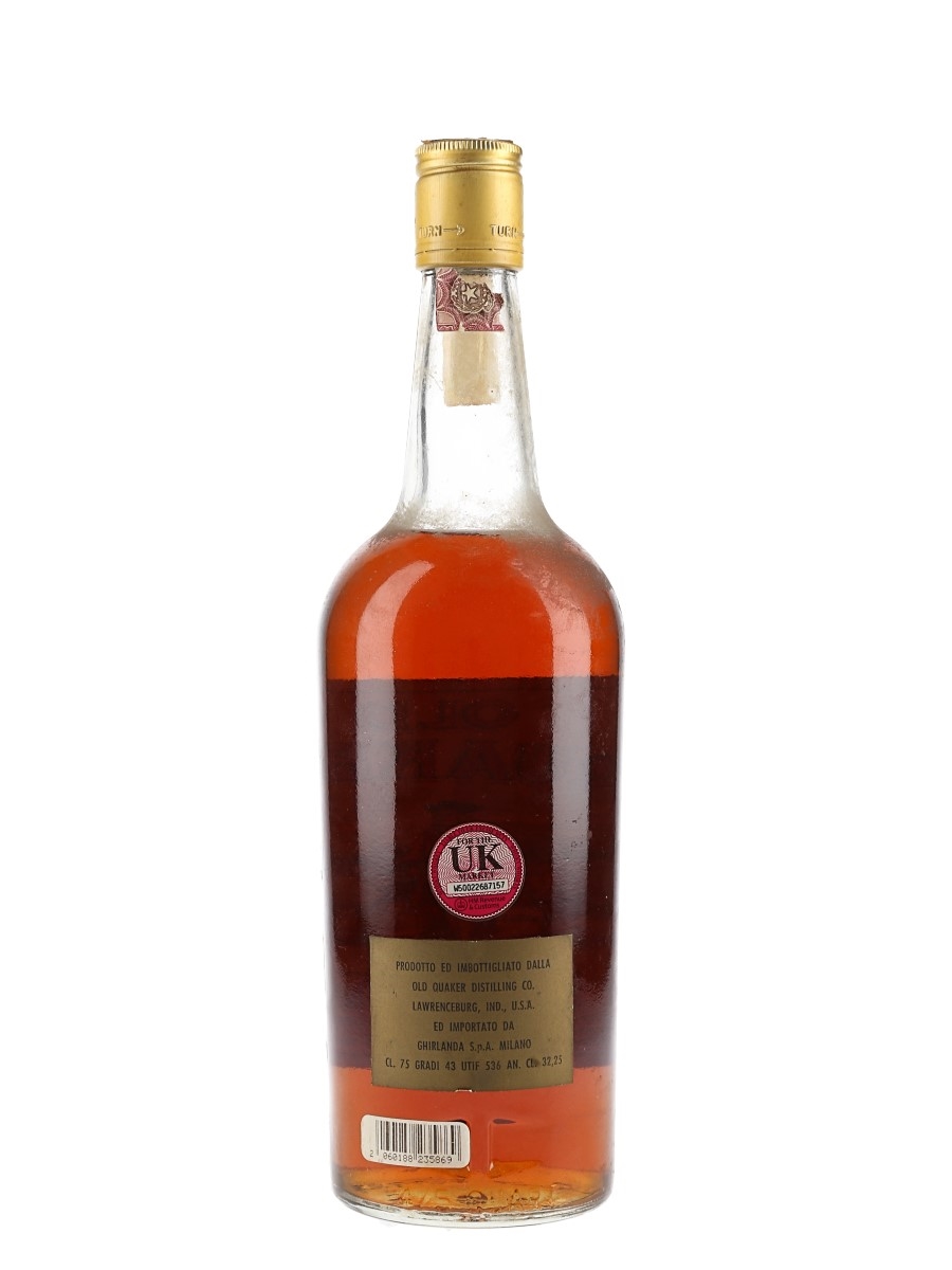 Old Quaker Bourbon 4 Year Old - Lot 162226 - Buy/Sell American