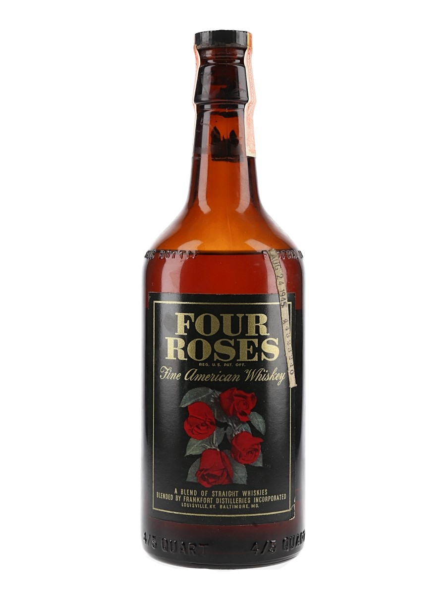 Four Roses 5 Year Old Bottled 1940s 75cl / 45%