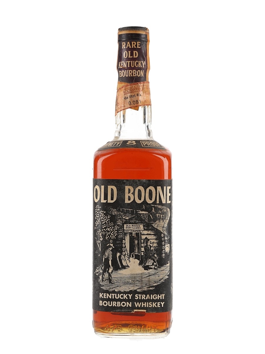 Old Boone 8 Year Old Bottled 1960s - D&C 75cl / 45%