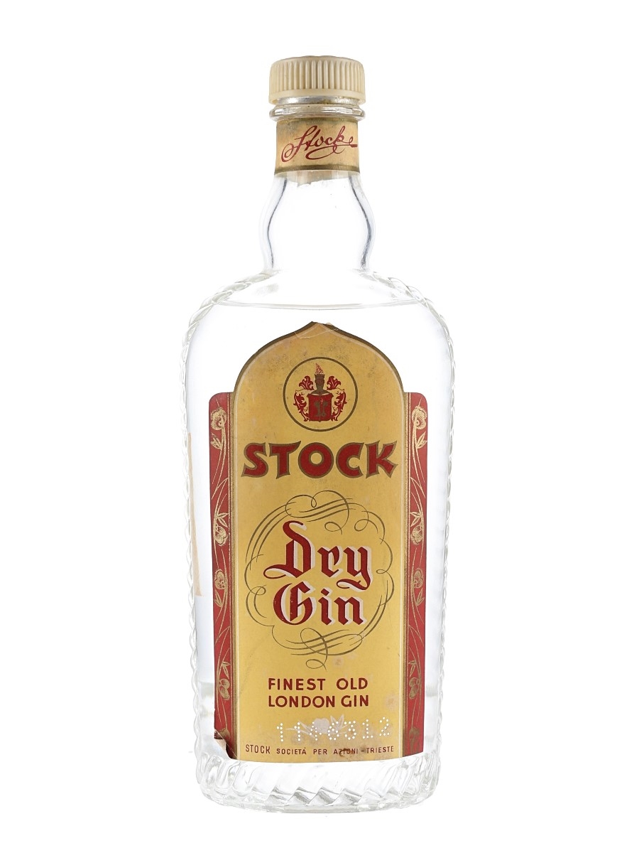 Stock Dry Gin Bottled 1950s 75cl / 45%