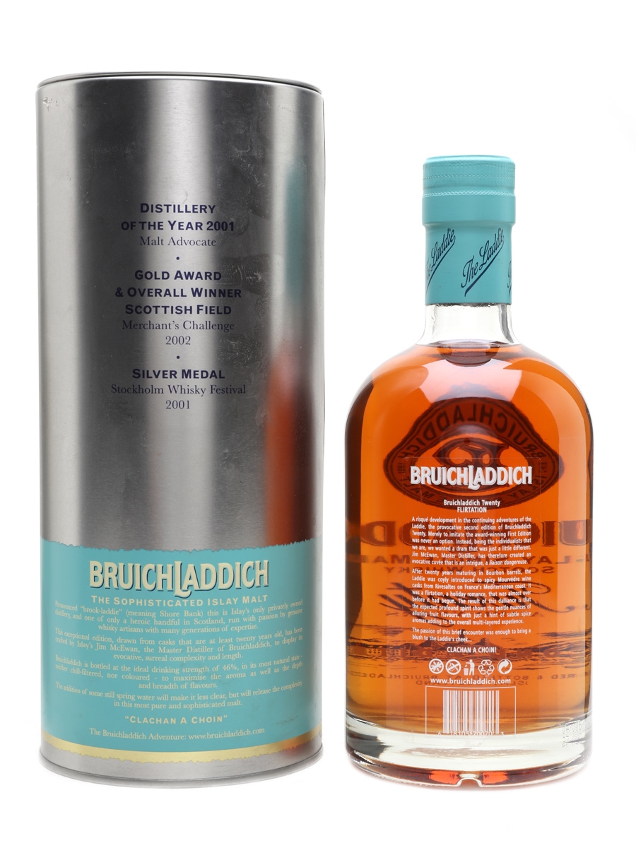 Bruichladdich 20 Year Old - Lot 17627 - Buy/Sell Islay