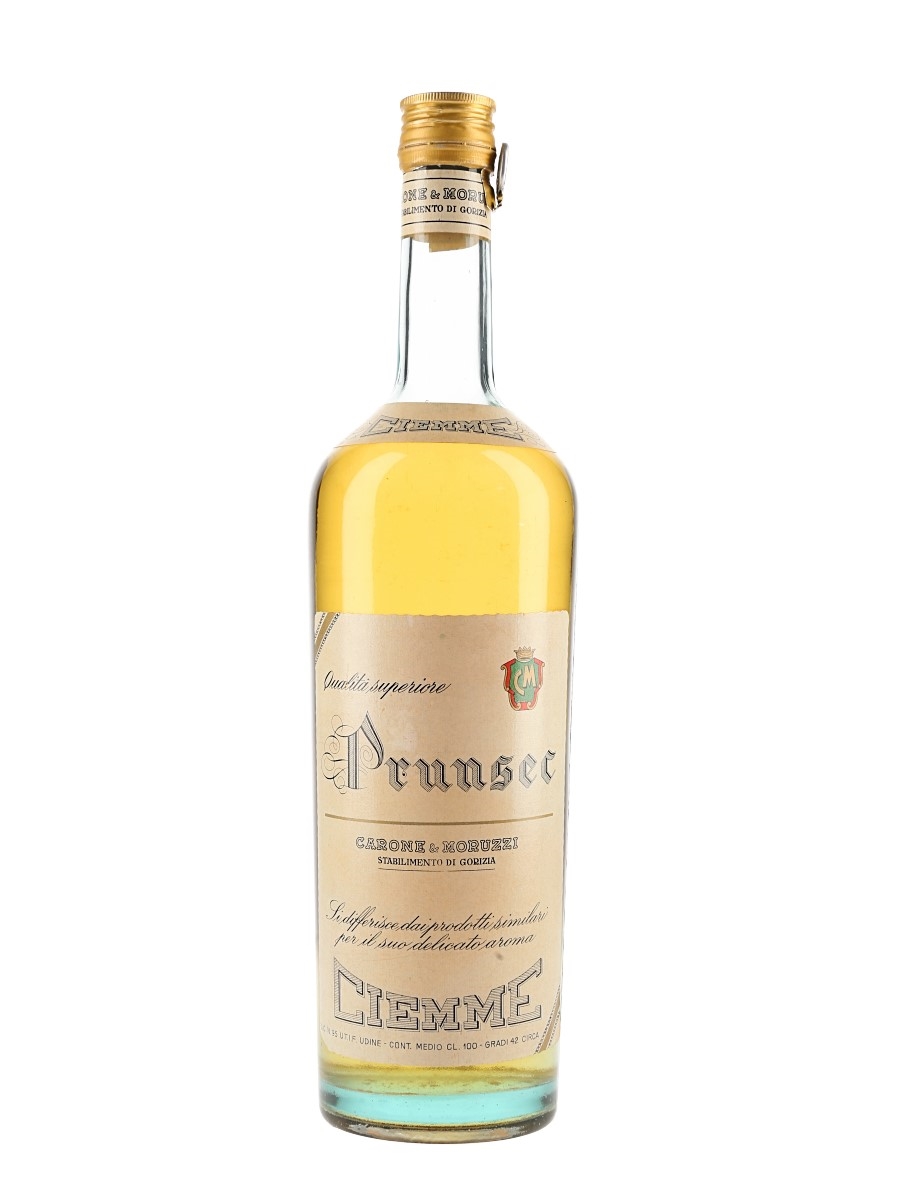 Carone & Moruzzi Prunsec Bottled 1950s 100cl / 42%