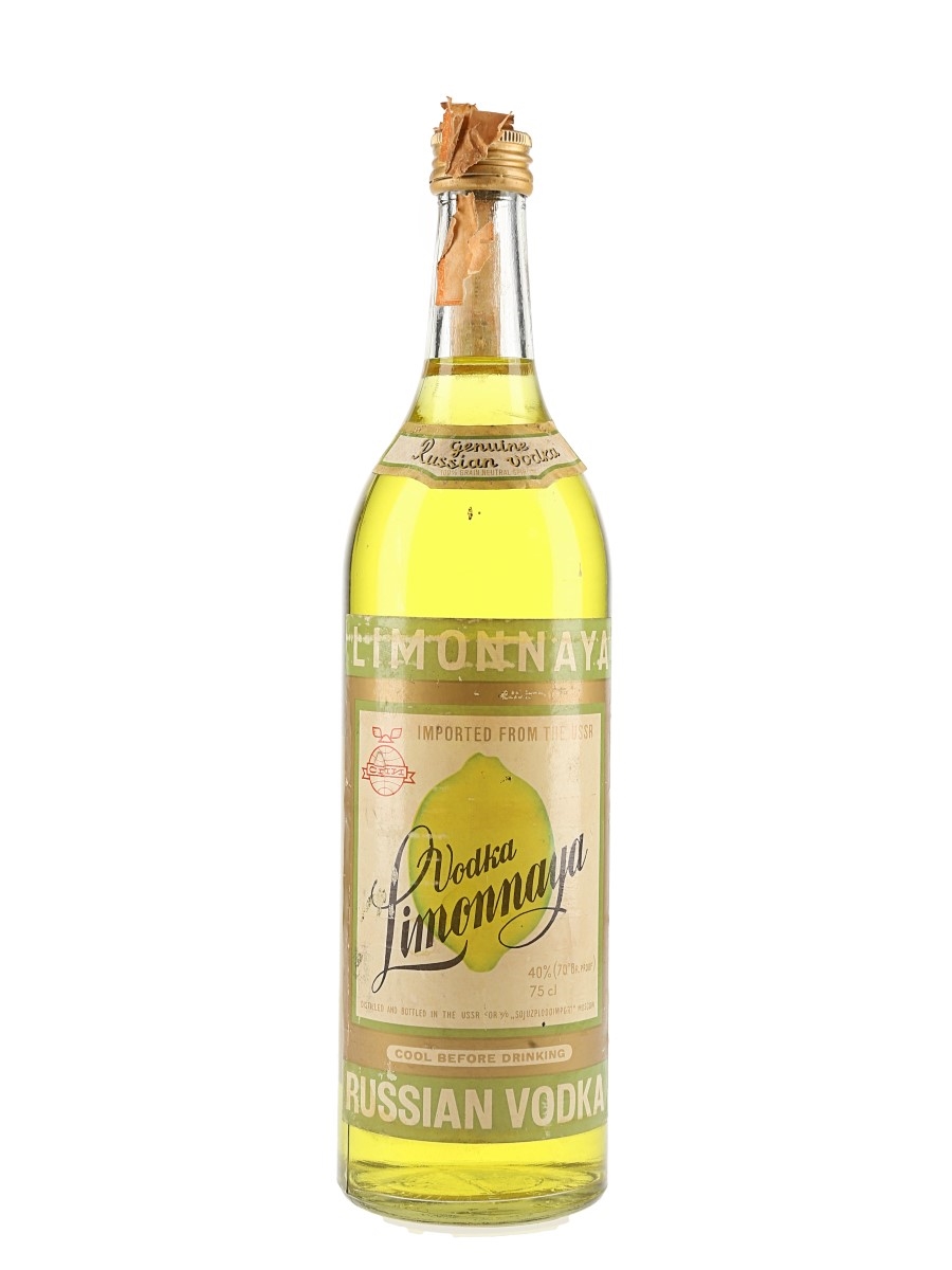 Limonnaya Vodka Bottled 1980s 75cl