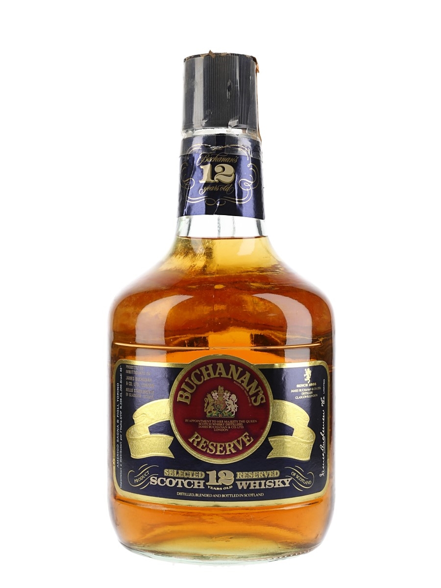 Buchanan's 12 Year Old Reserve Bottled 1970s -  Large Format 200cl / 40%