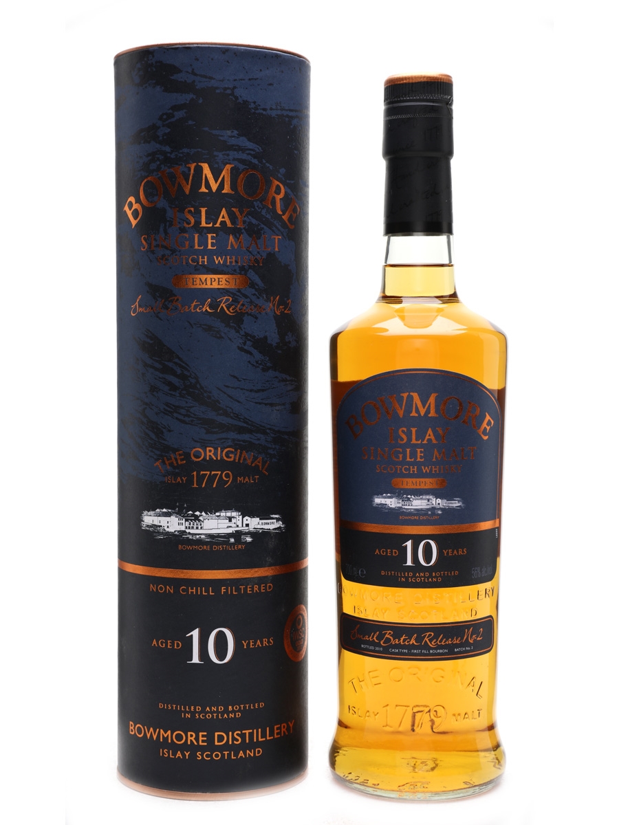 Bowmore Tempest 10 Year Old Batch Two 70cl / 56%