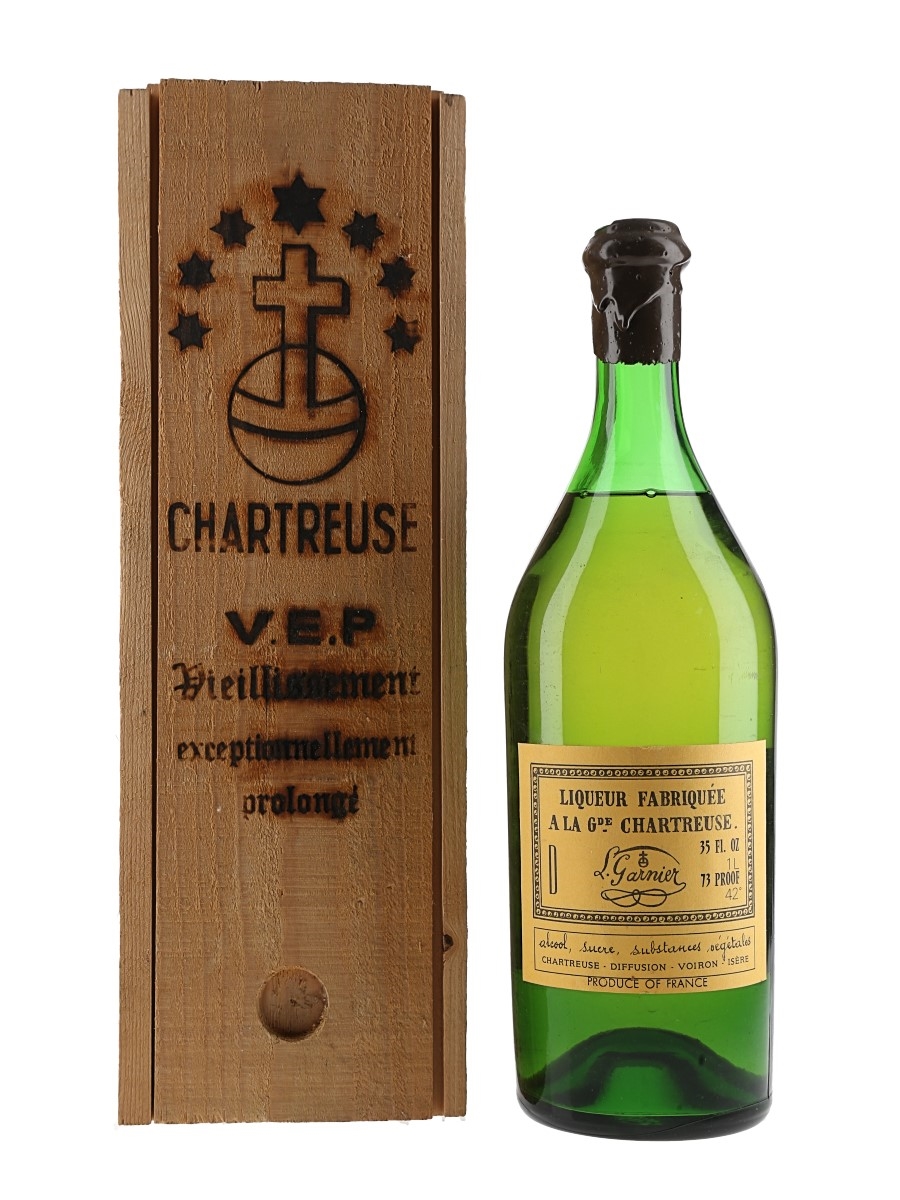 Chartreuse VEP Yellow Bottled 1964 100cl / 42%