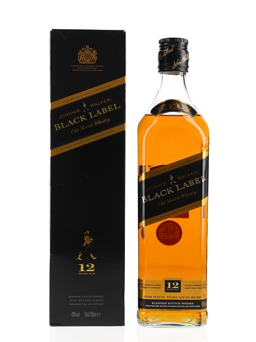 Johnnie Walker Black Label 12 Year Old Bottled 2000s 70cl / 40%