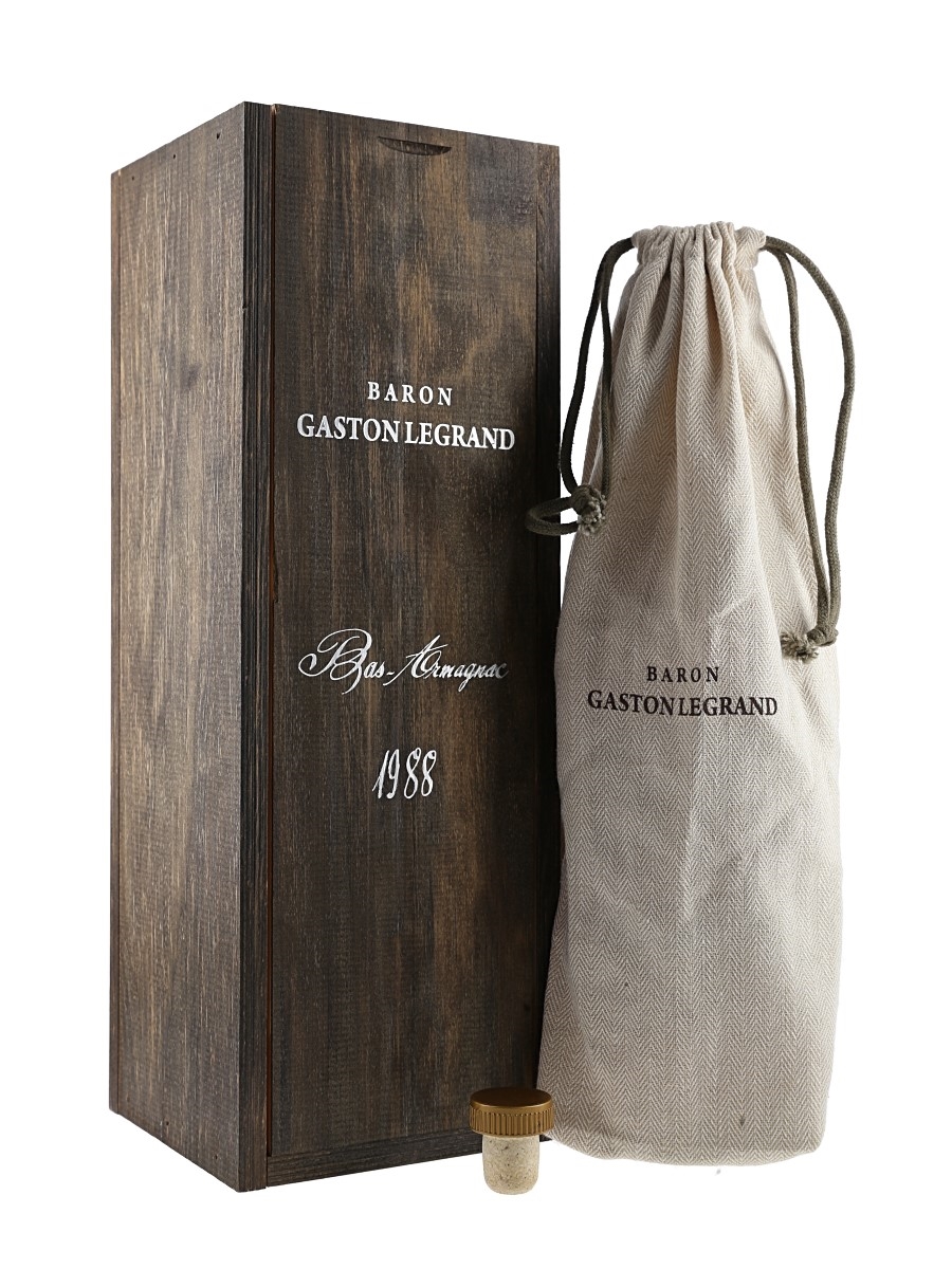 Baron Gaston Legrand 1988 - Lot 161201 - Buy/Sell Armagnac