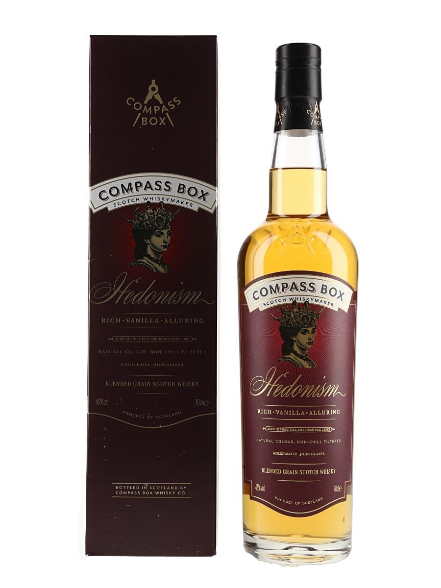 Compass Box Hedonism Bottled 2022 70cl / 43%