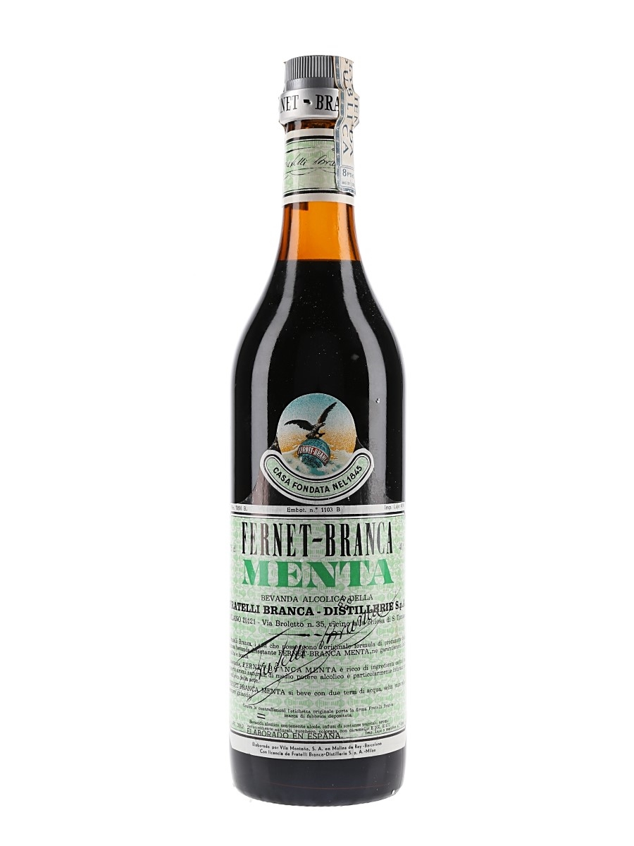 Fernet Branca Menta Bottled 1970s-1980s - Spain 75cl / 40%