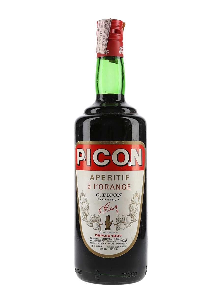 Picon Aperitif A L'Orange Bottled 1980s - Spain 95cl / 21%