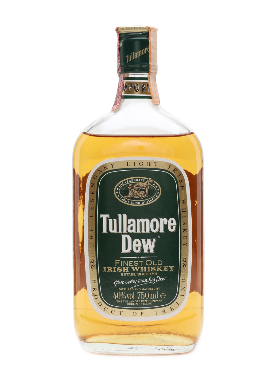 Tullamore Dew Legendary Light Bottled 1980s - Spirit 75cl / 40%