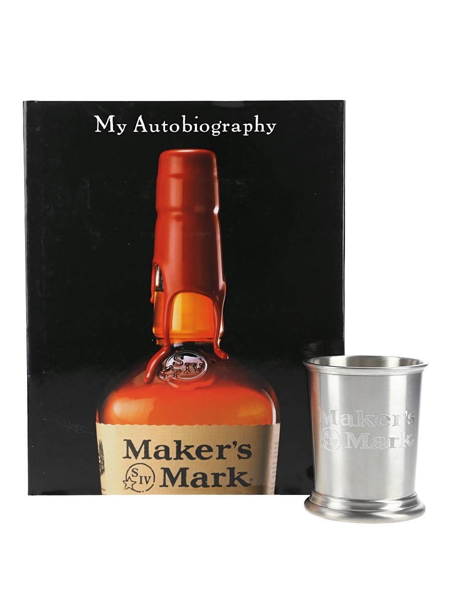 Maker's Mark My Autobiography & Mint Julep Cup  10cm Tall