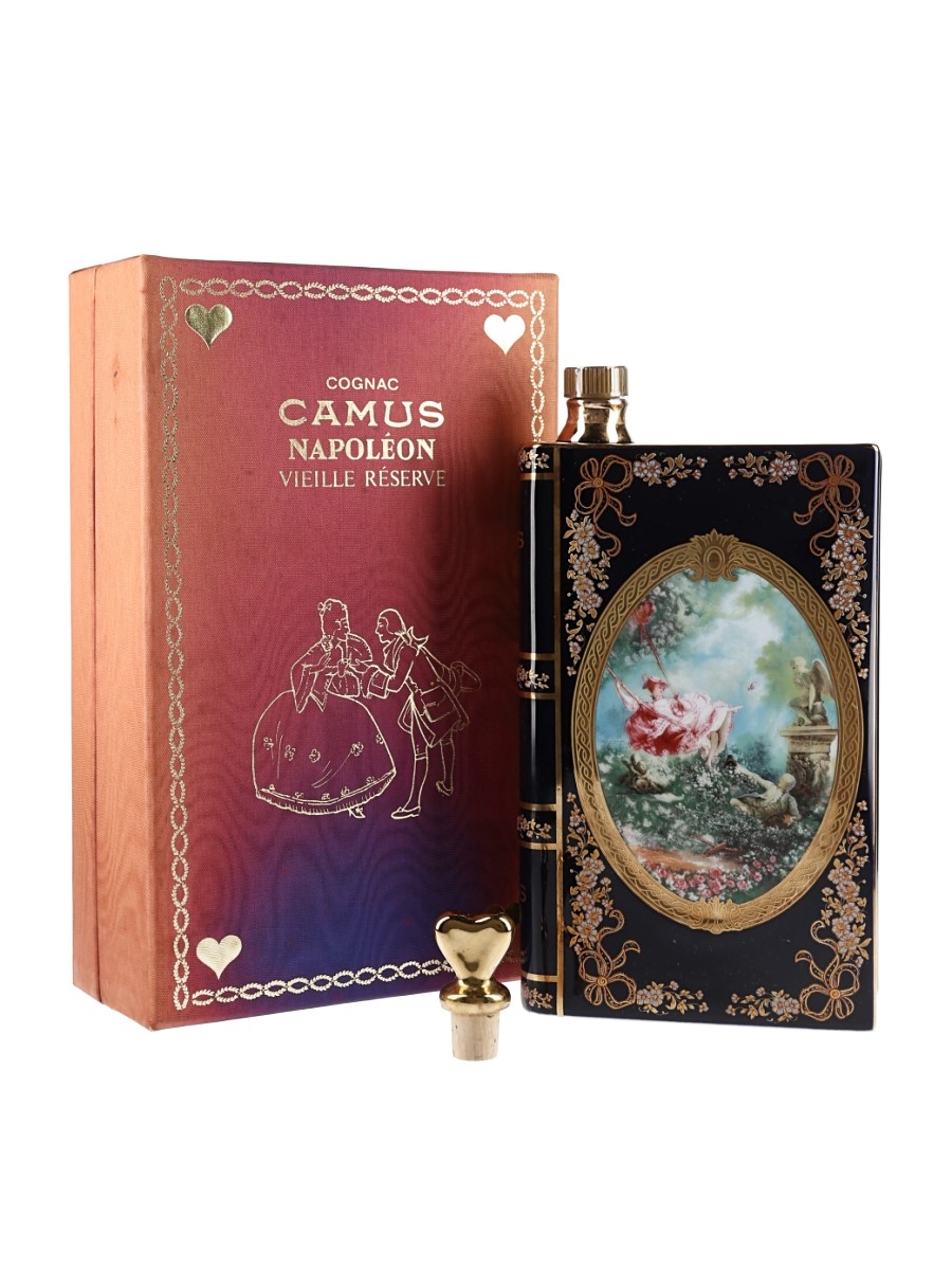 Camus Napoleon Reserve Cognac Ceramic Book - Lot 161282