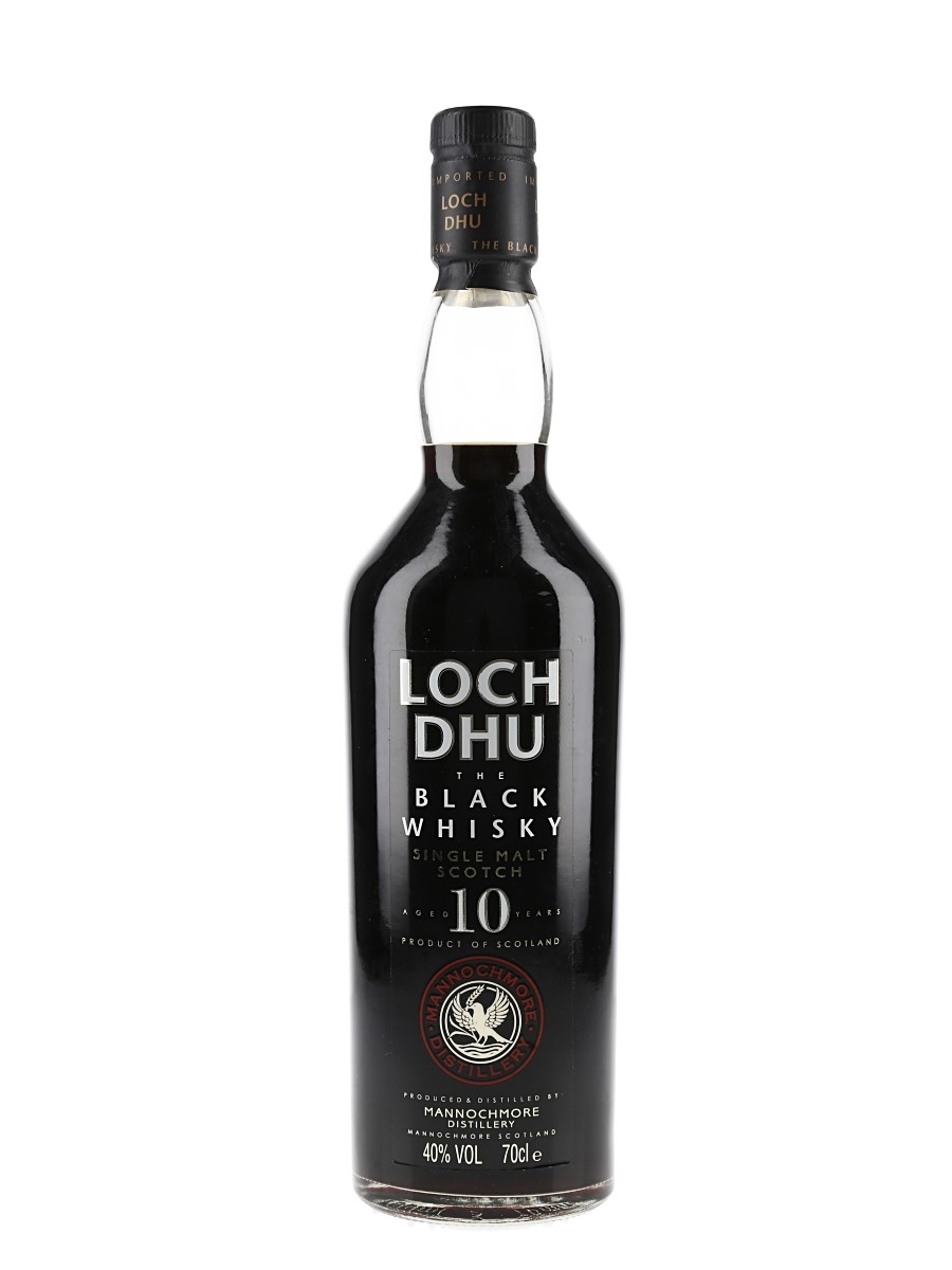 Loch Dhu 10 Year Old - The Black Whisky - Lot 161845 - Buy/Sell ...