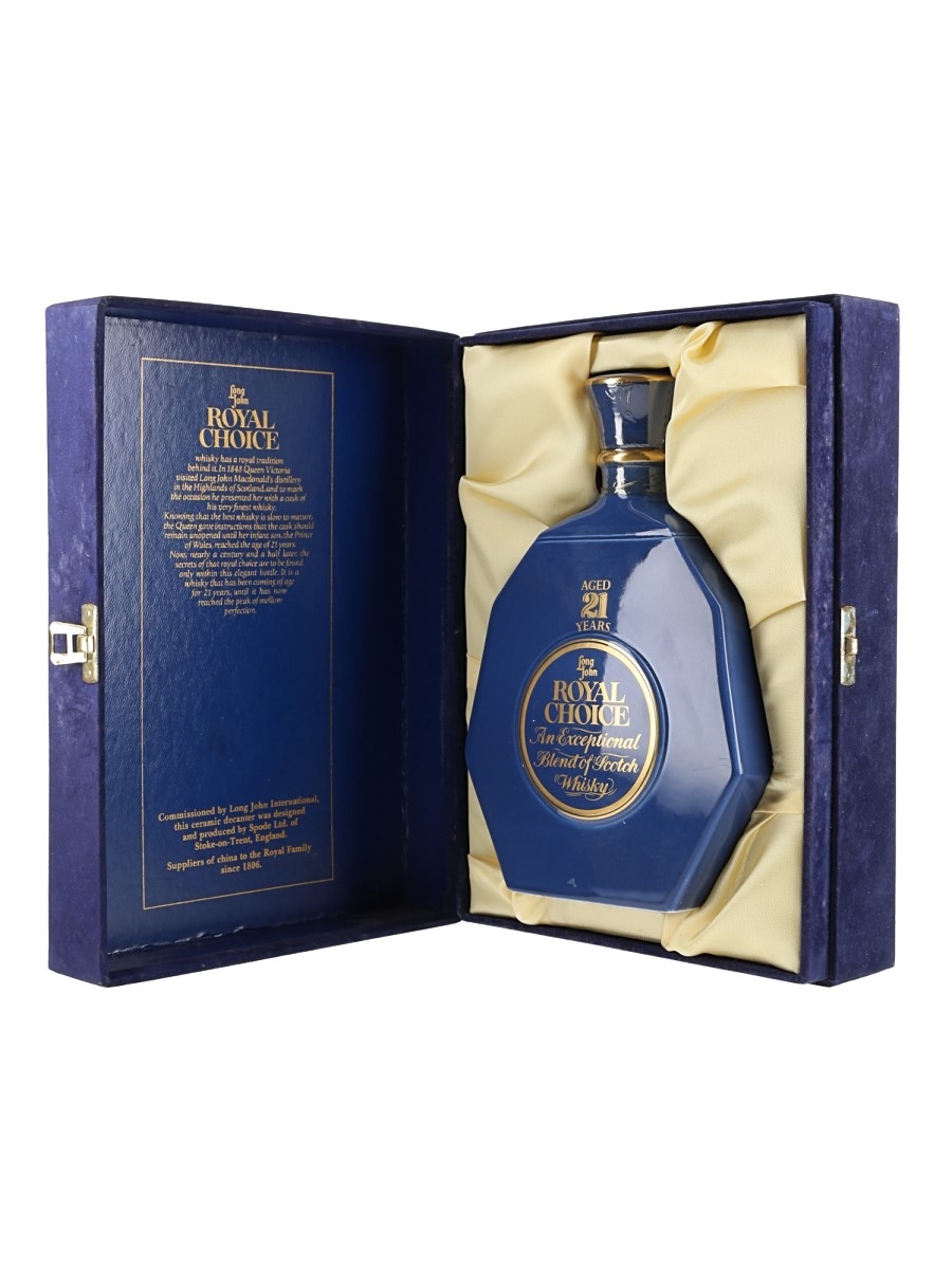 Long John 21 Year Old Royal Choice - Lot 161847 - Buy/Sell Blended