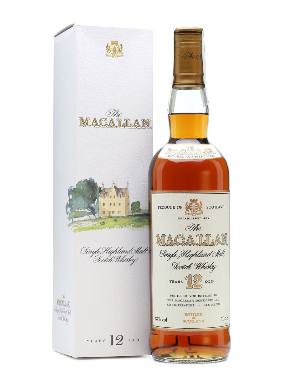 Macallan 12 Years Old Bottled 1990s 70cl / 43%