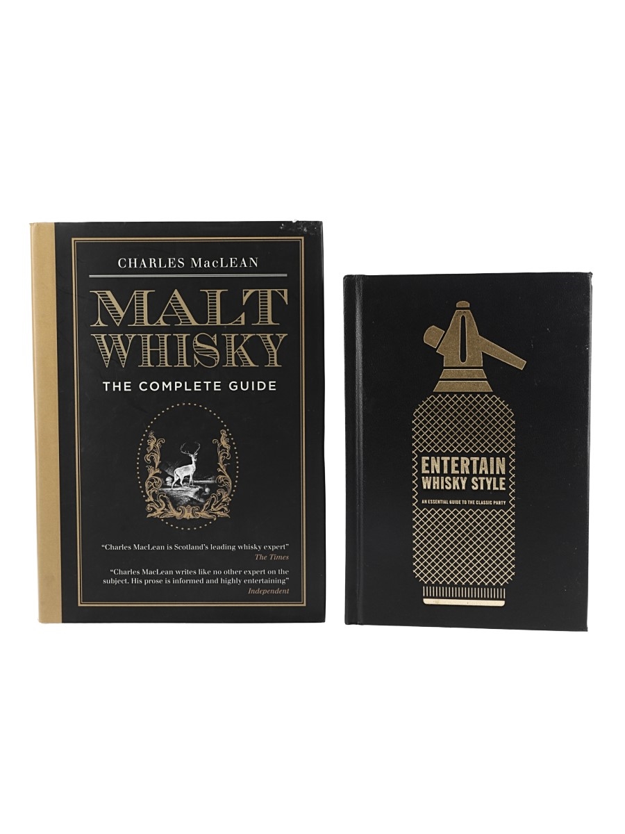 Malt Whisky The Complete Guide & Entertain Whisky Style An Essential Guide To The Classic Party Charles MacLean - 5th Edition, 2017 Diageo
