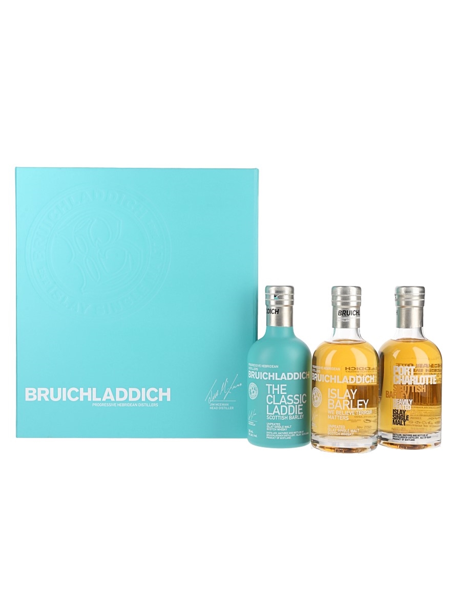 Bruichladdich Wee Laddie Tasting Collection  3 x 20cl / 50%