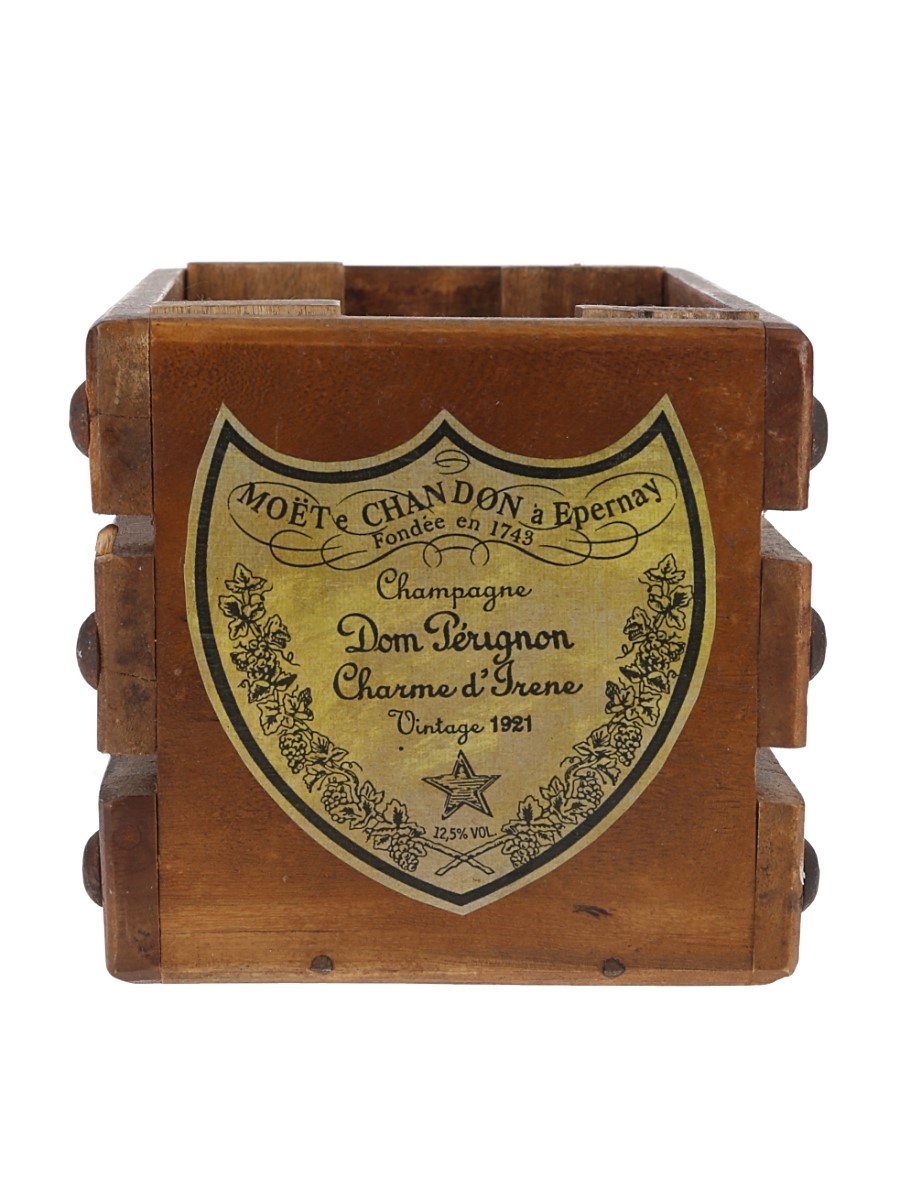 1921 Dom Perignon Wooden Box Moet & Chandon 47cm x 39.5cm x 22cm